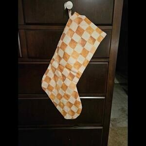 NWOT Shannon Retseck French Linen Christmas Stocking